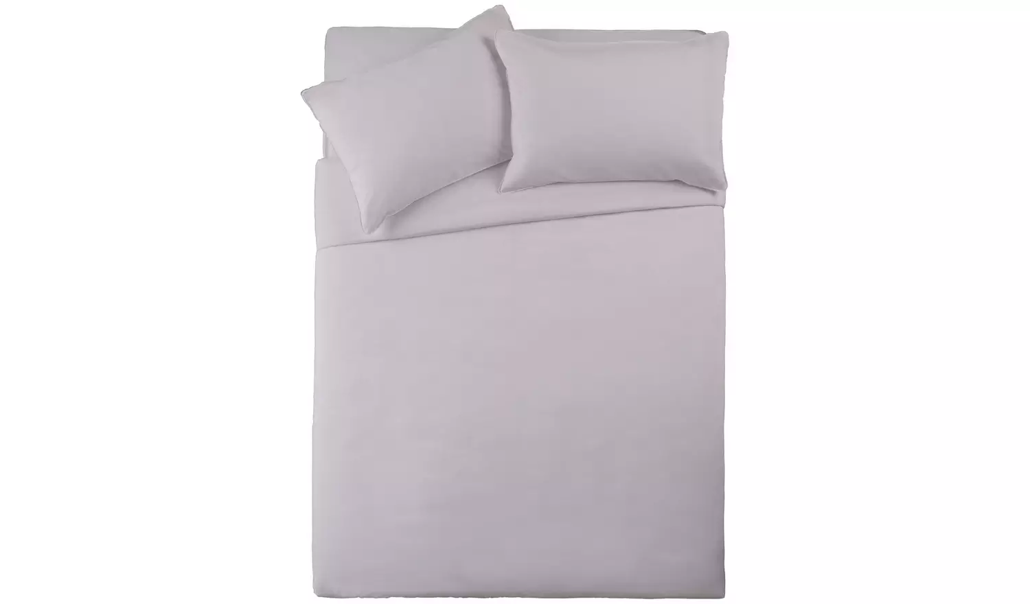 Habitat Cotton Rich 180 TC Plain White Bedding Set - King