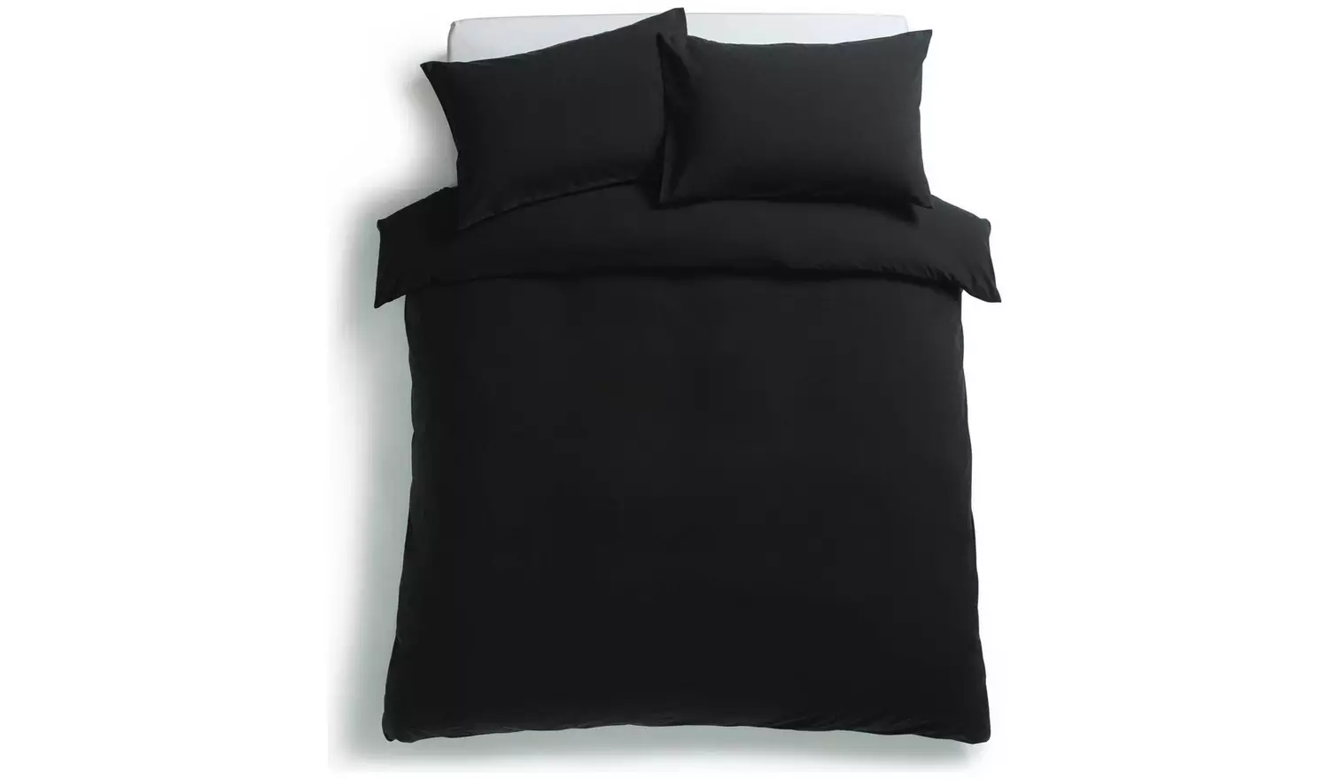 Habitat Stonewashed Cotton Charcoal Bedding Set - Double
