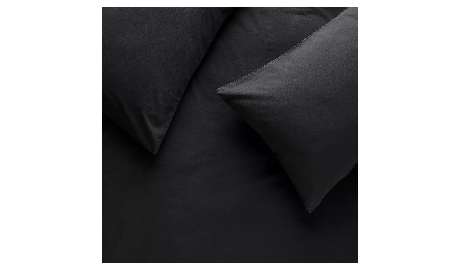 Habitat Stonewashed Cotton Charcoal Bedding Set - Double