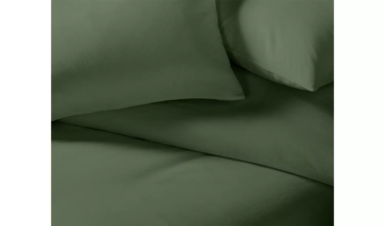 Habitat Polycotton Plain Khaki Bedding Set - King size