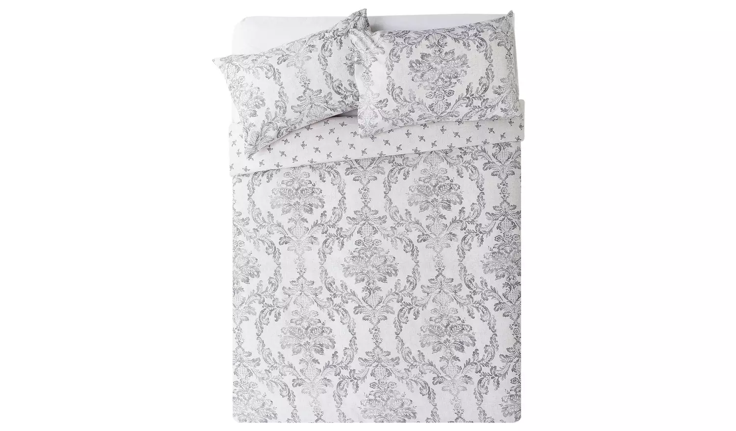 Argos Home Damask Bedding Set - Double