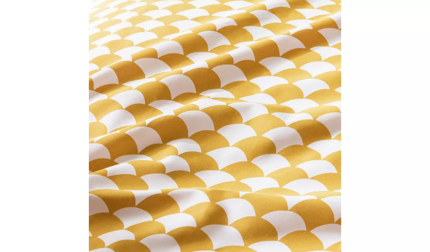 Habitat Cotton Scallop Yellow Bedding Set - Superking