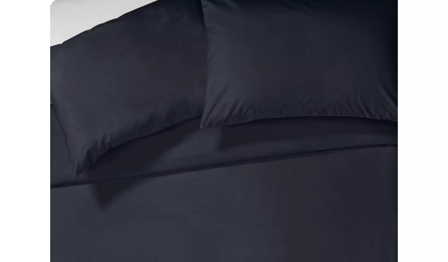 Habitat Pure Cotton 200TC Navy Bedding Set - Double