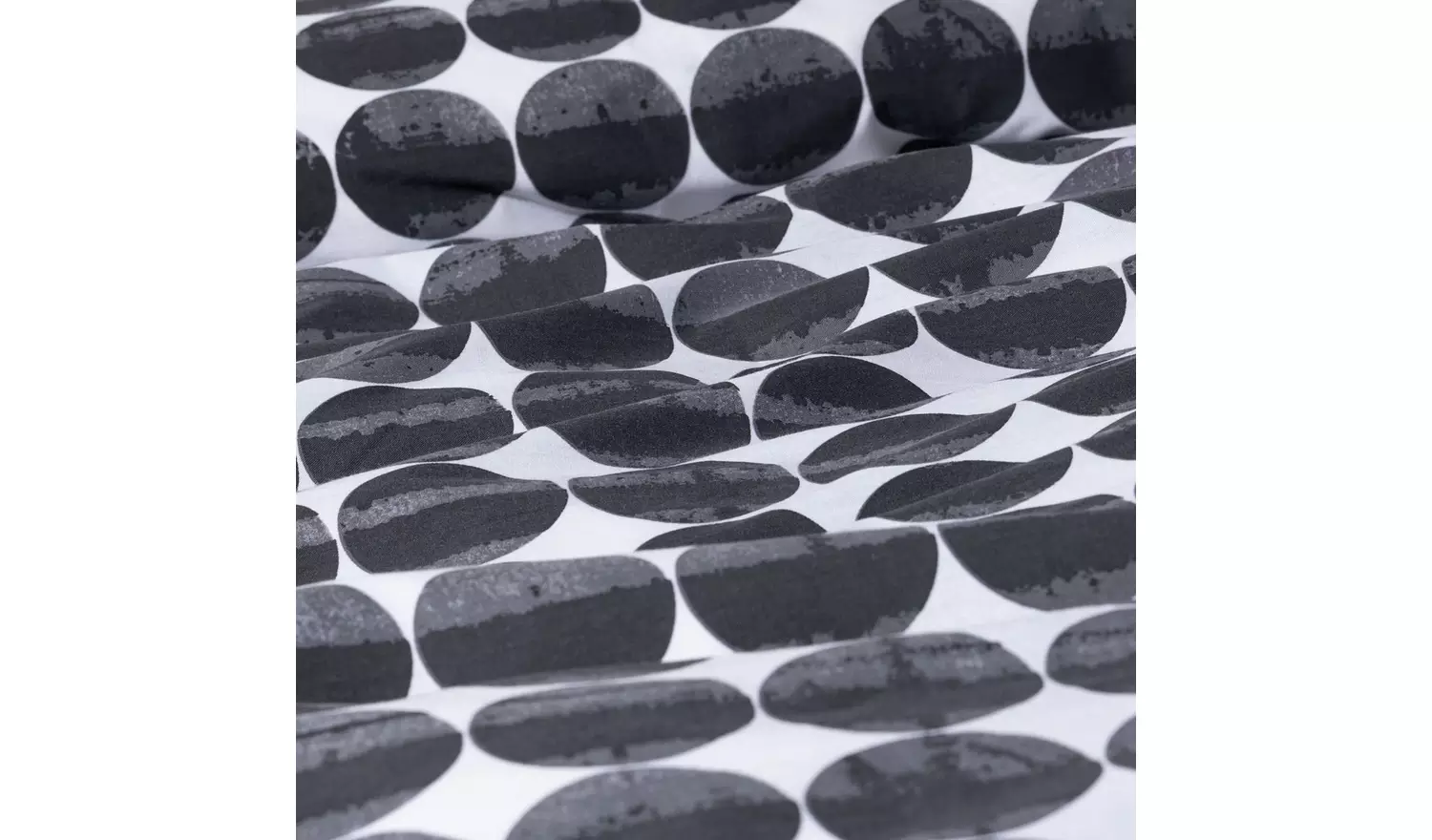 Habitat Industrial Spot Black & White Bedding Set - Double