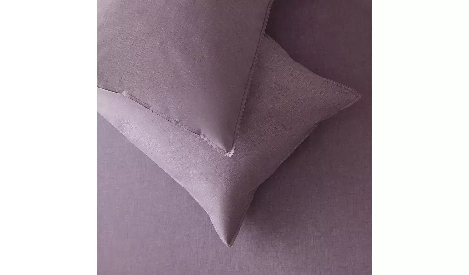 Habitat Reset Cotton Textured Print Lilac Bedding Set - King