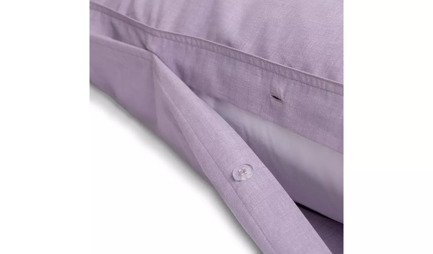 Habitat Reset Cotton Textured Print Lilac Bedding Set - King