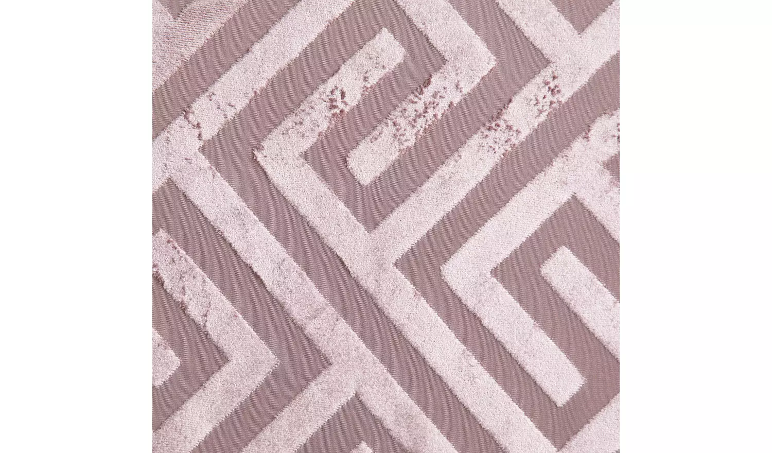 Habitat Geo Velvet Blush Pink Bedding Set - Single