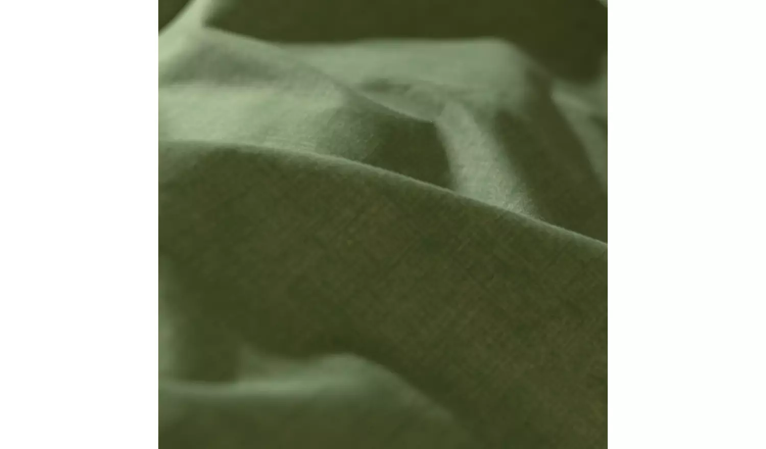 Habitat Cotton Textured Plain Green Bedding Set - Double