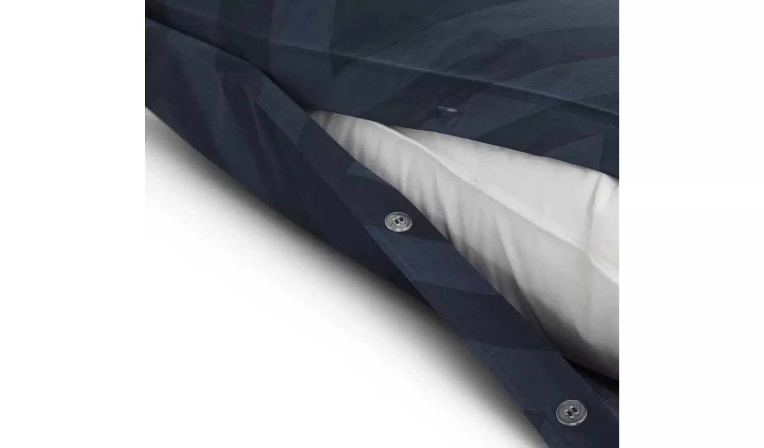 Argos Home Geo Navy Bedding Set - Double