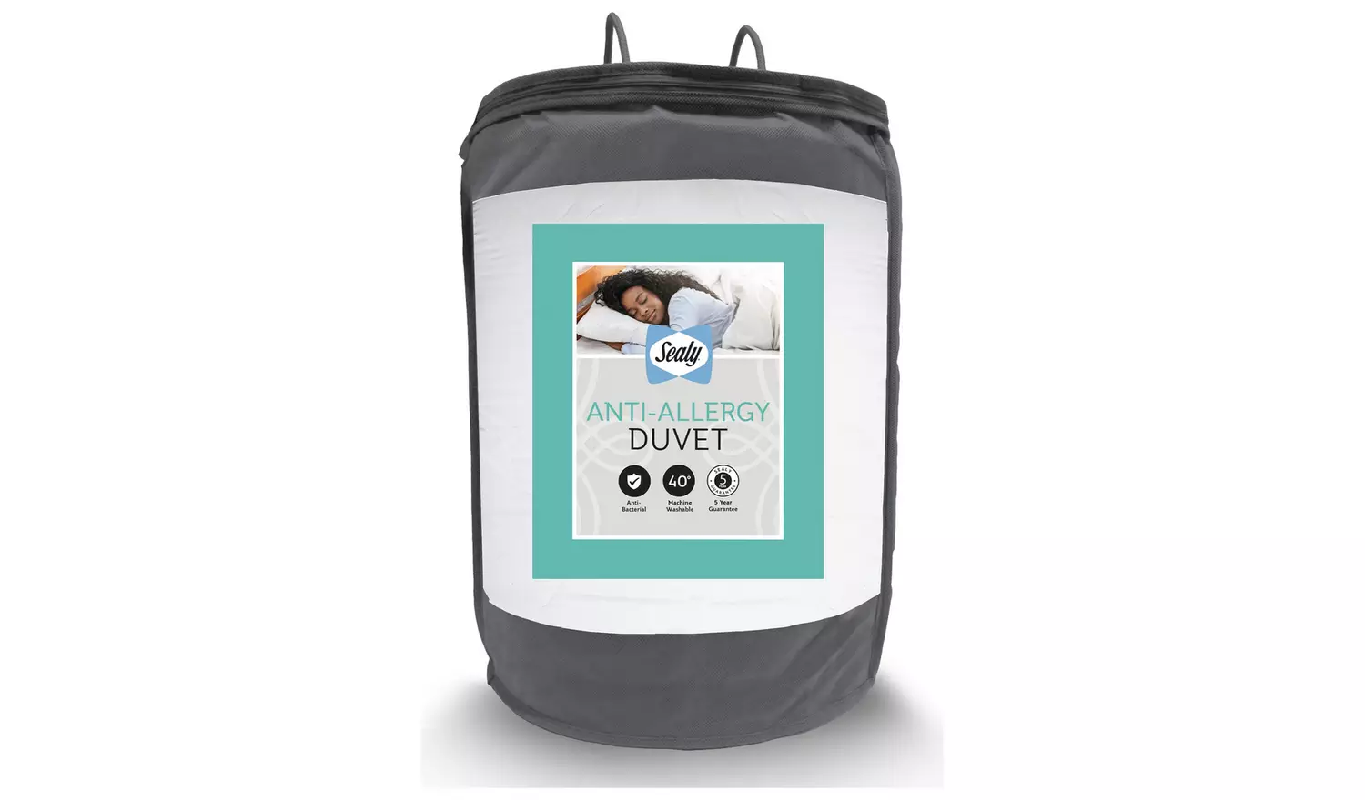 Sealy Anti Allergy Hollowfibre 10.5Tog Duvet- Superking