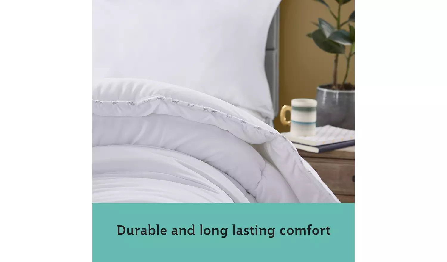 Sealy Anti Allergy Hollowfibre 10.5Tog Duvet- Superking