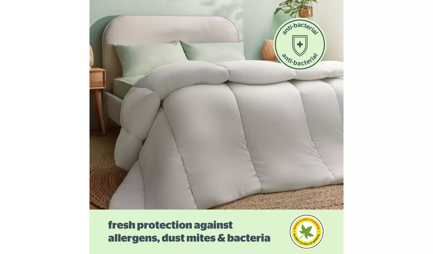 Silentnight Anti-Allergy 10.5 Tog Duvet - Double