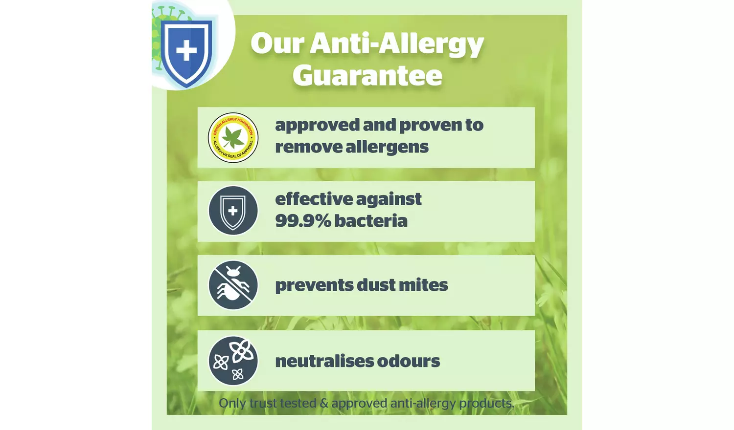 Silentnight Anti-Allergy 10.5 Tog Duvet - Double