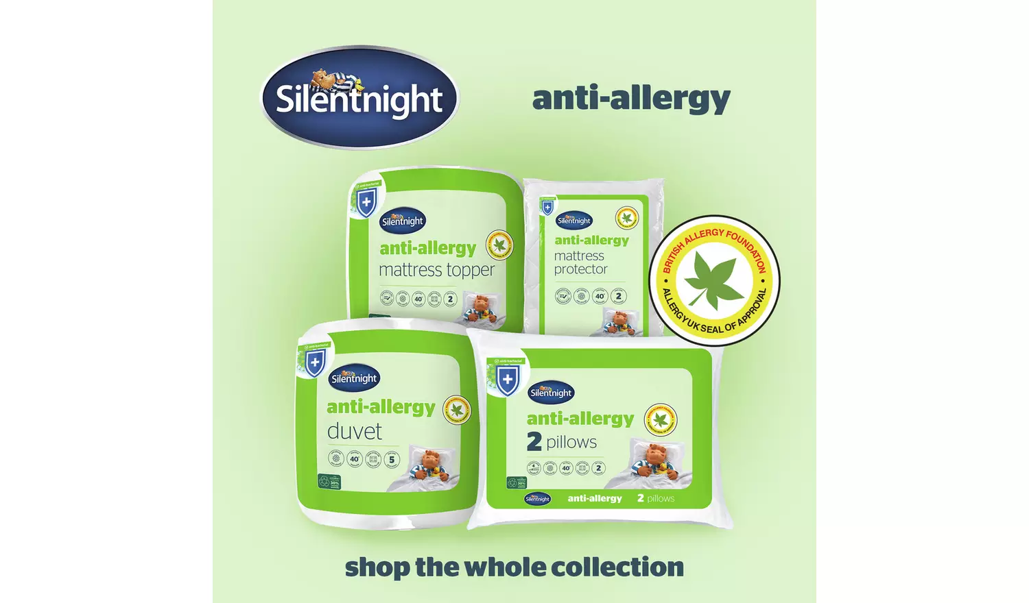 Silentnight Anti-Allergy 10.5 Tog Duvet - Double