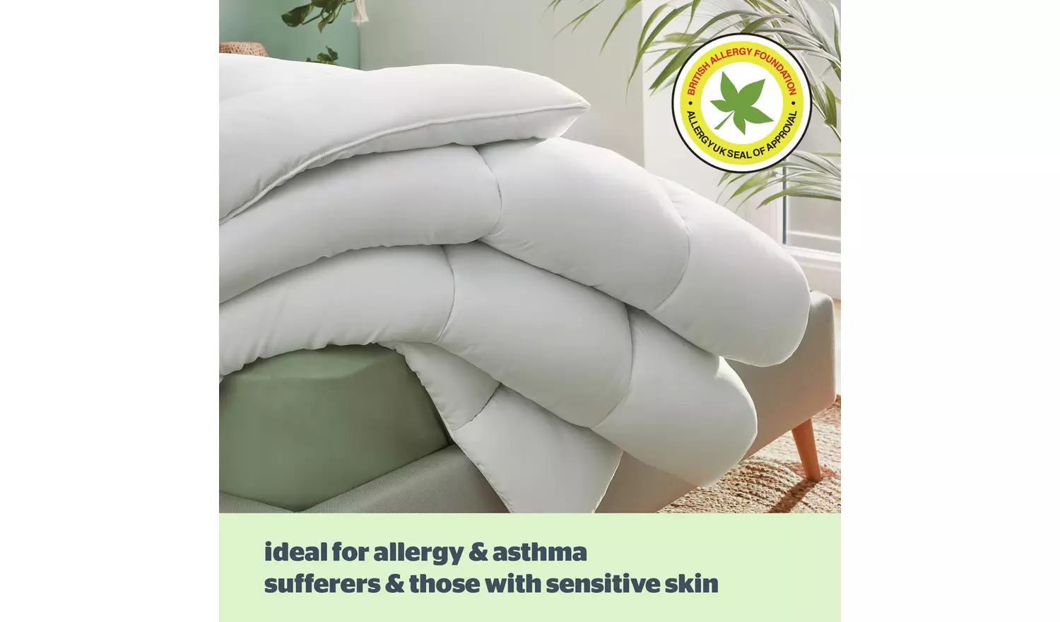 Silentnight Anti-Allergy 10.5 Tog Duvet - Kingsize