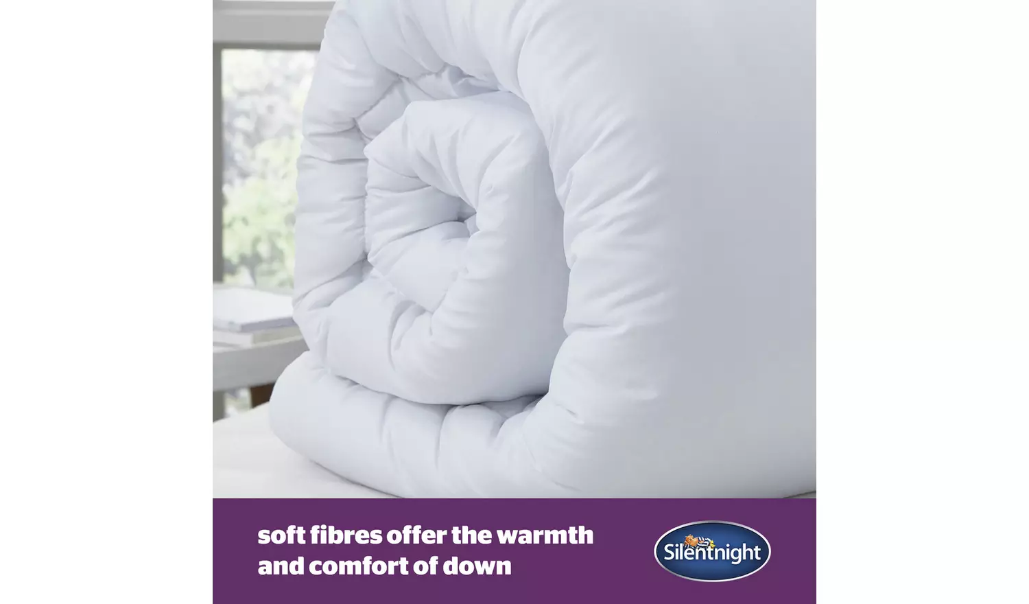 Silentnight Soft Like Down 10.5 Tog Duvet - Kingsize