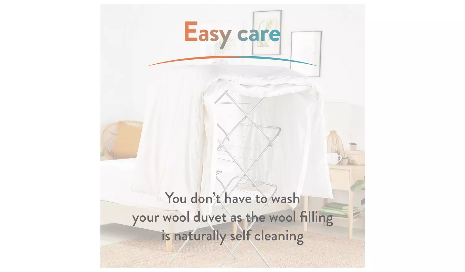 Slumberdown Wonderful Wool Medium Weight Duvet - Kingsize