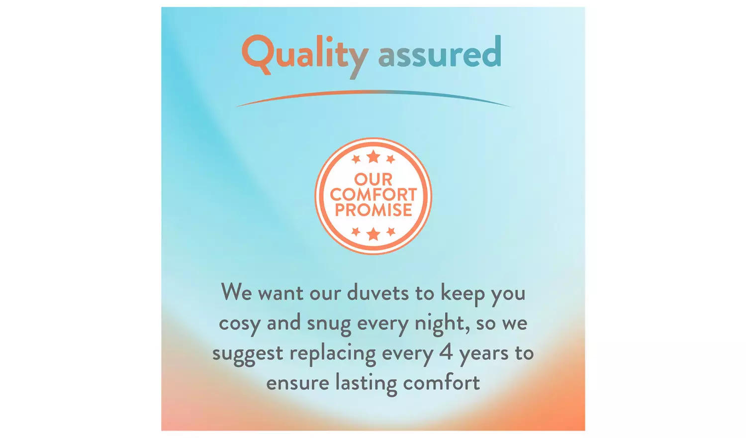 Slumberdown Wonderful Wool Medium Weight Duvet - Kingsize