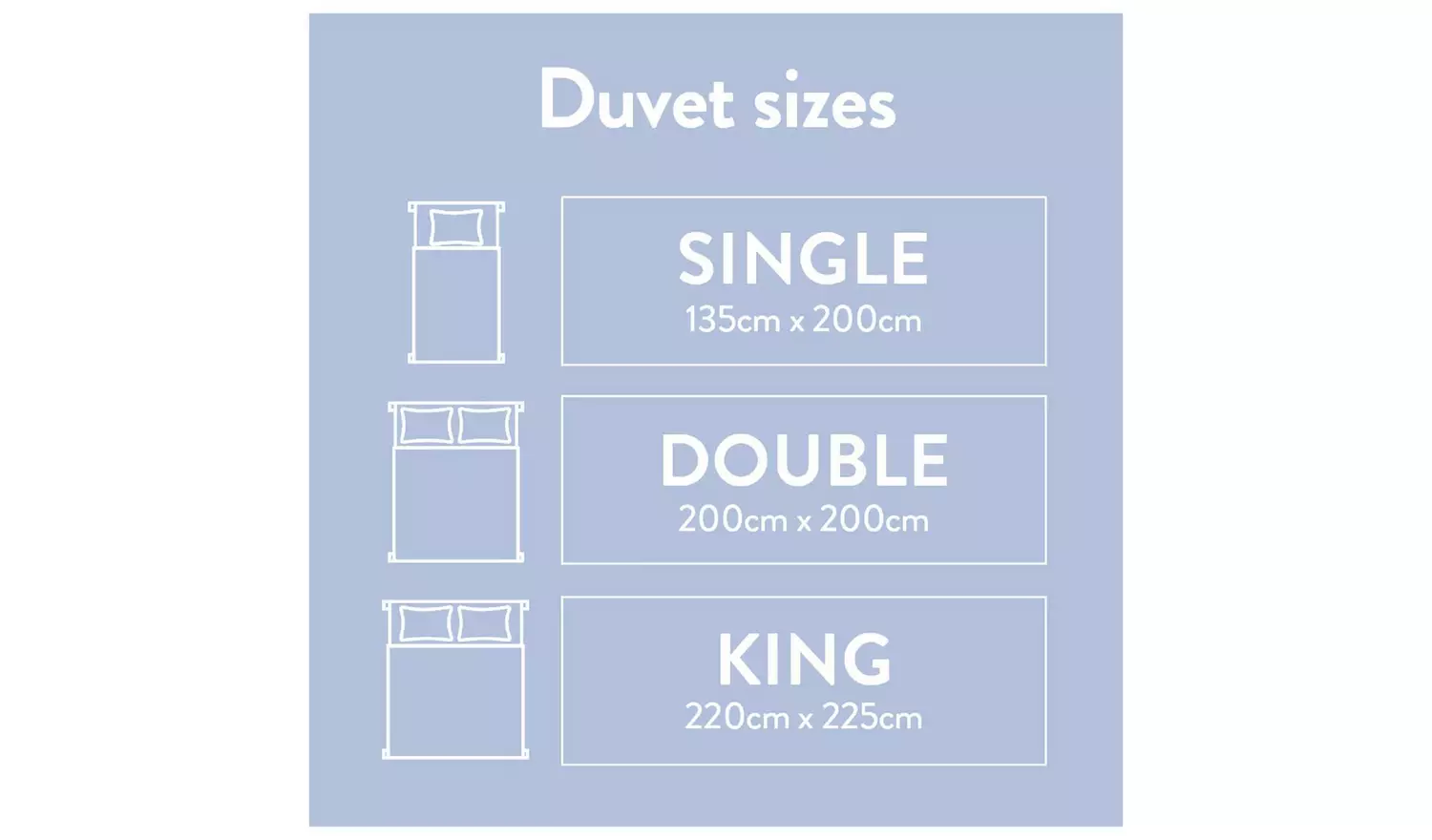 Dreamwell Medium Weight 15 TogDuvet - Kingsize