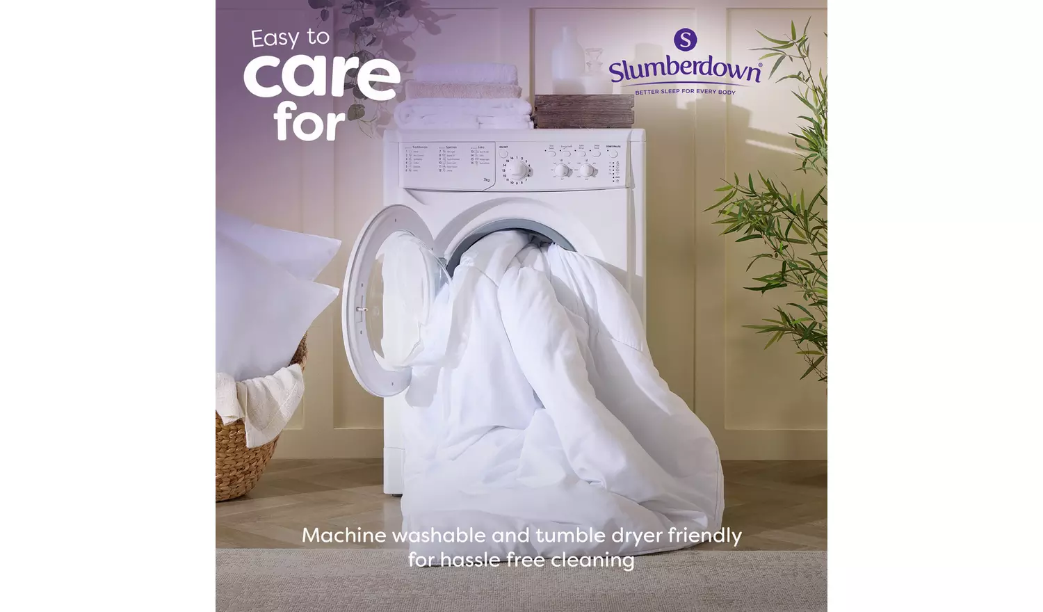 Slumberdown Soft & Huggable 15 Tog Duvet - Single