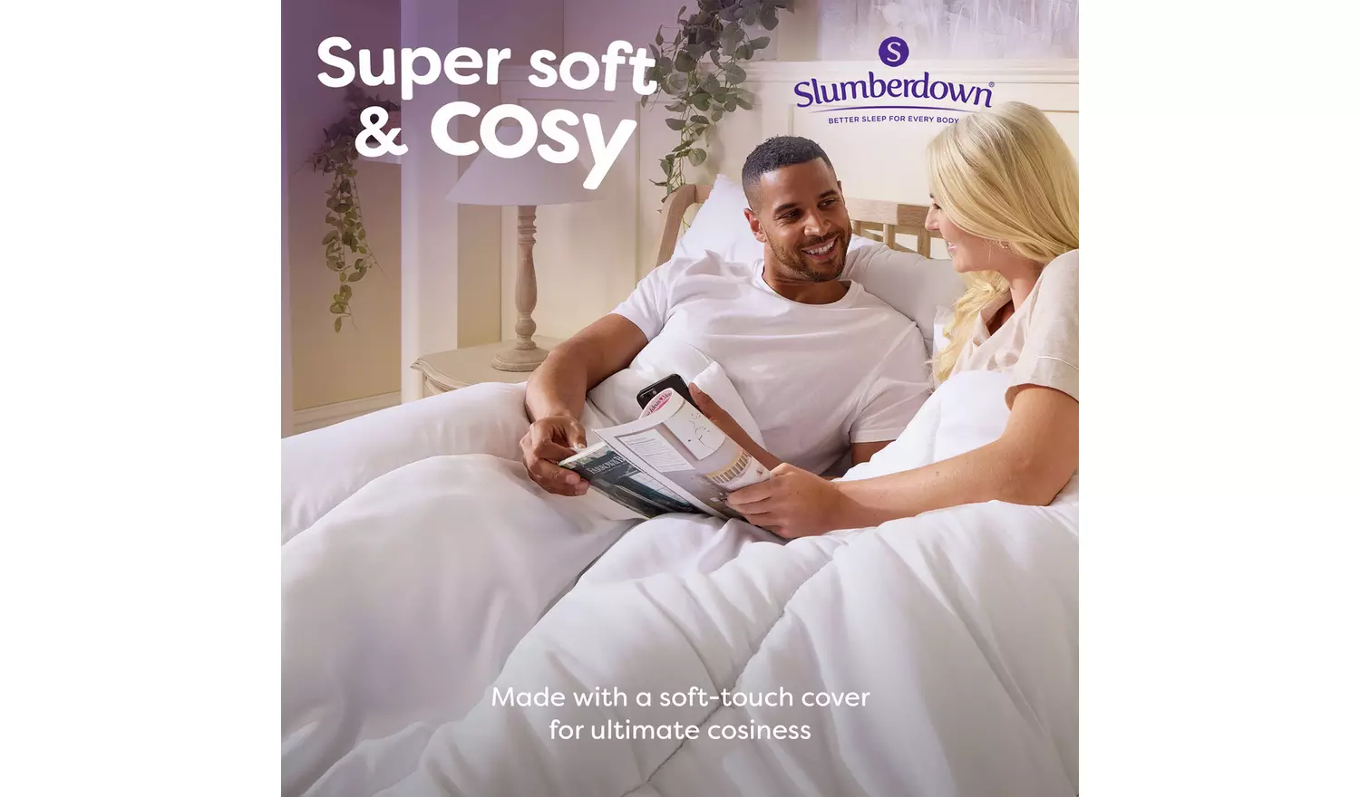 Slumberdown Soft & Huggable 15 Tog Duvet - Double