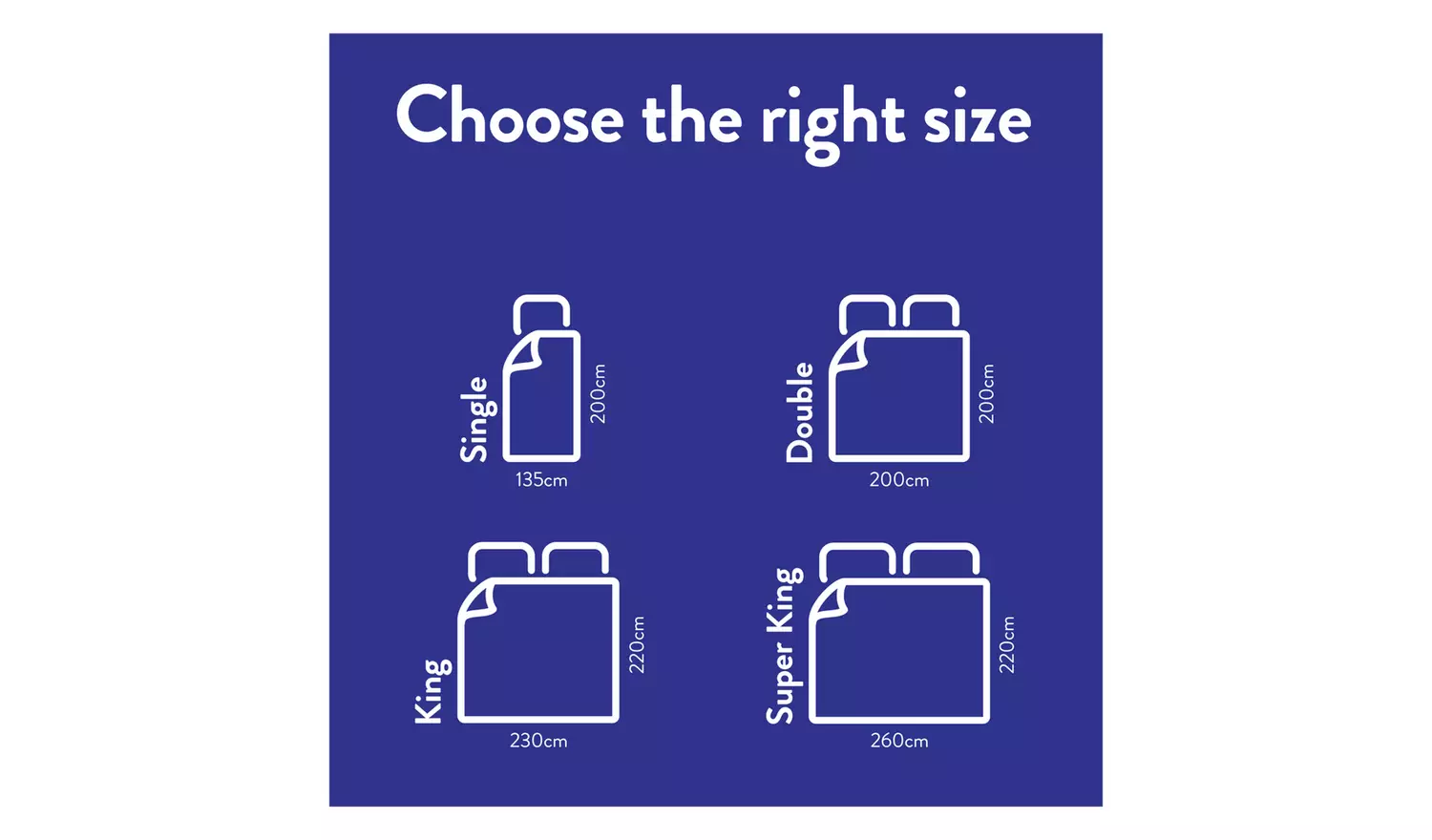 Slumberdown Stay Cool 4.5 Tog Duvet - Superking