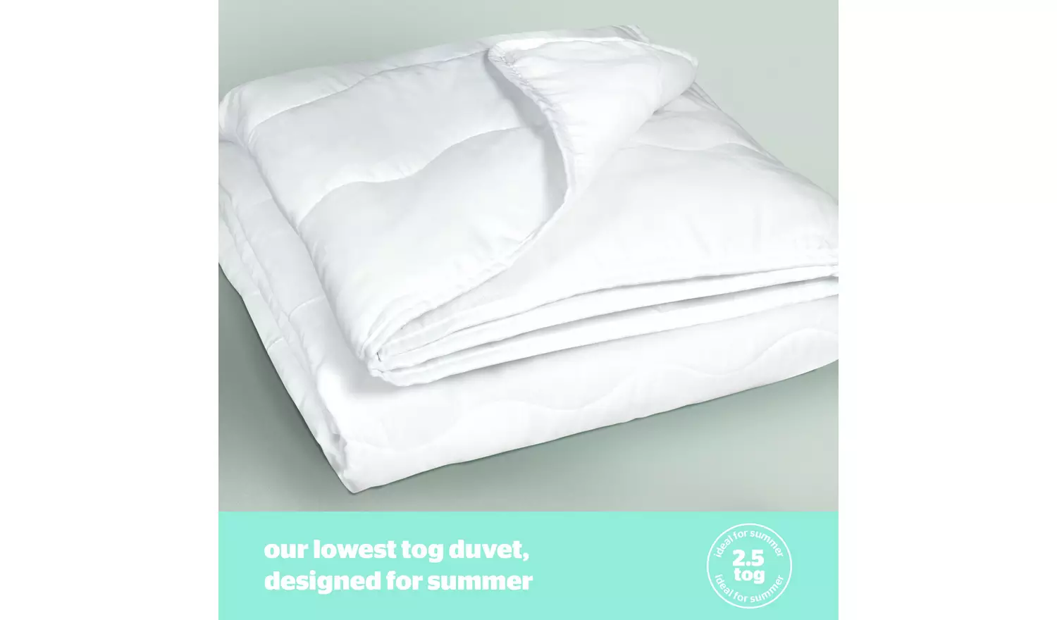Silentnight Summer Breeze 2.5 Tog Duvet - Single