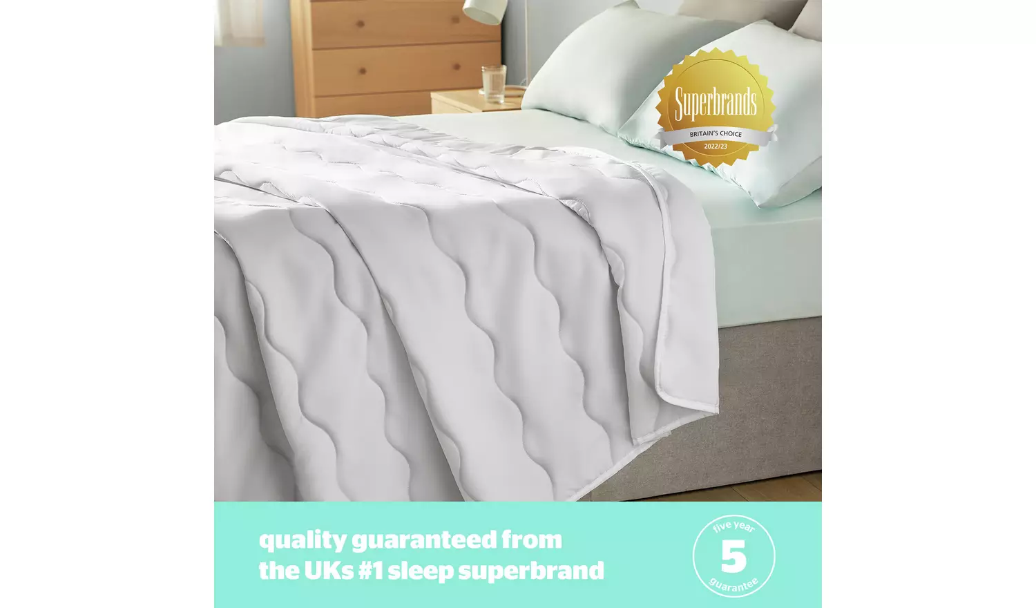 Silentnight Summer Breeze 2.5 Tog Duvet - Single