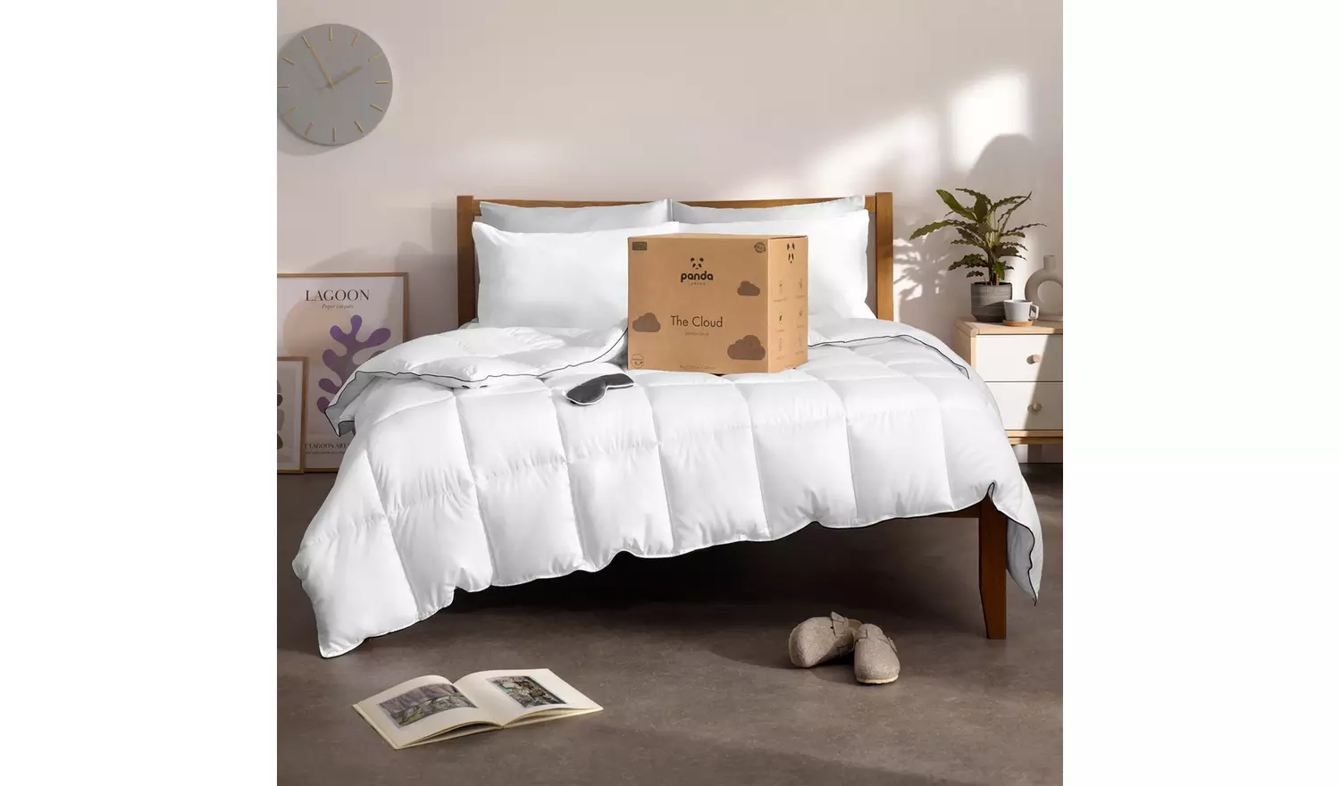 Panda London The Cloud 10.5 Tog Bamboo Duvet - Superking