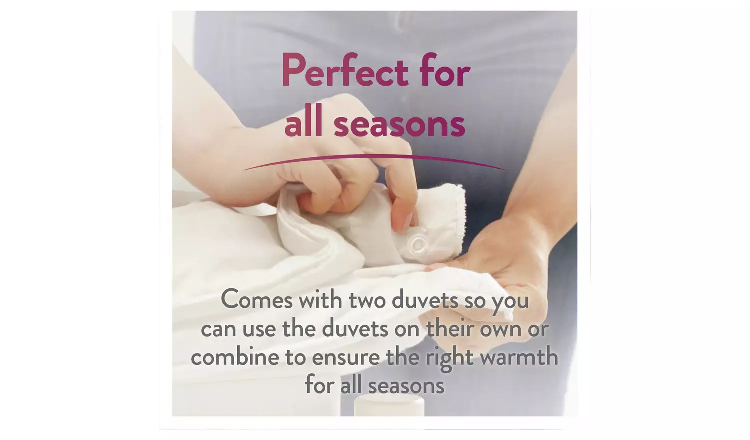 Slumberdown All Seasons 13.5 Tog Duvet - Superking