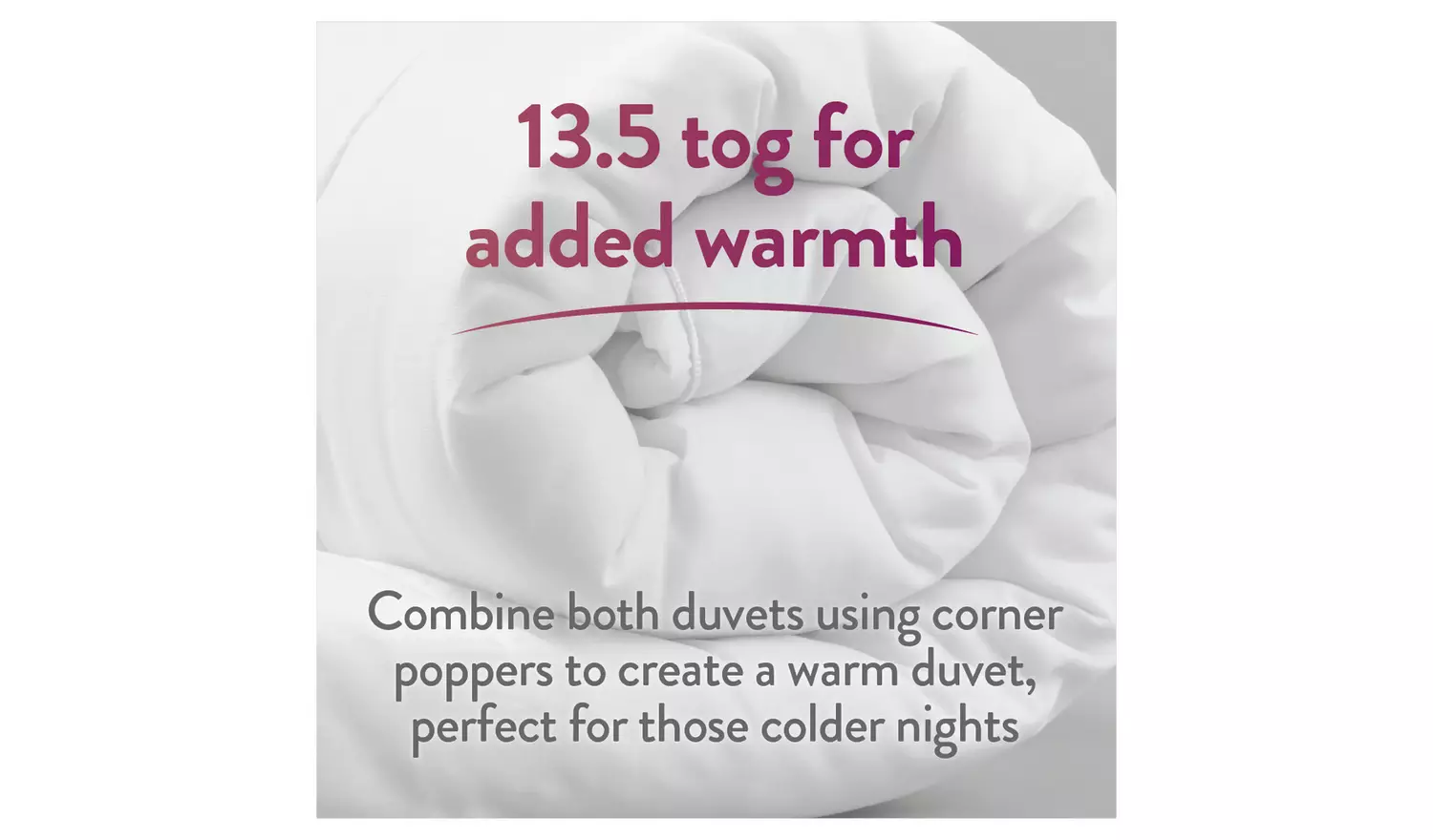 Slumberdown All Seasons 13.5 Tog Duvet - Superking