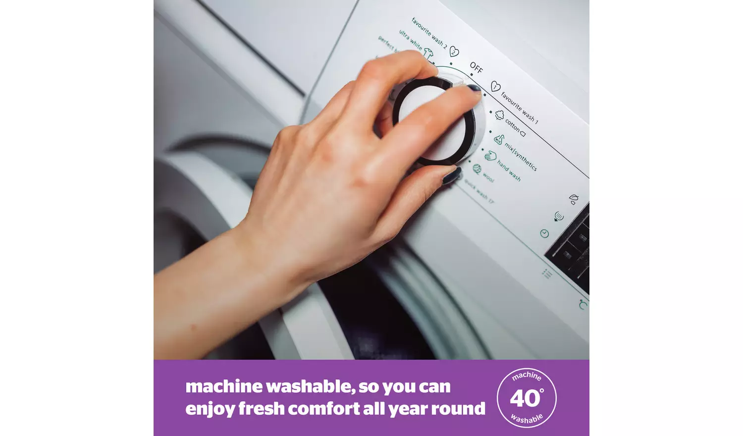 Silentnight Deep Sleep All Seasons 18 Tog Duvet - Double