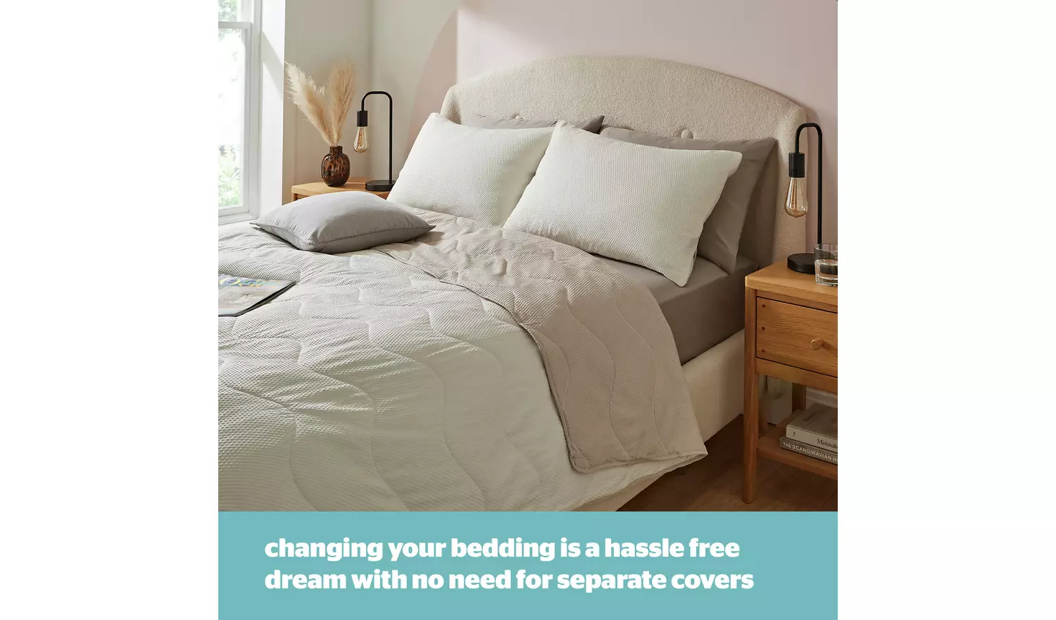 Silentnight Summer Breeze Coverless 2.5 Tog Duvet - Single