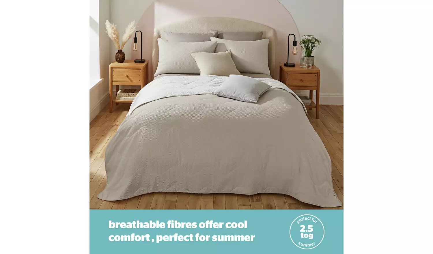 Silentnight Summer Breeze Coverless 2.5 Tog Duvet- Superking