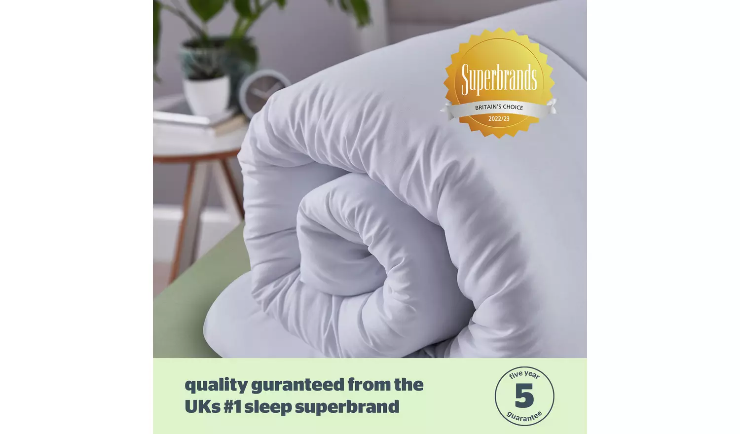 Silentnight Anti-Allergy 13.5 Tog Duvet - Single