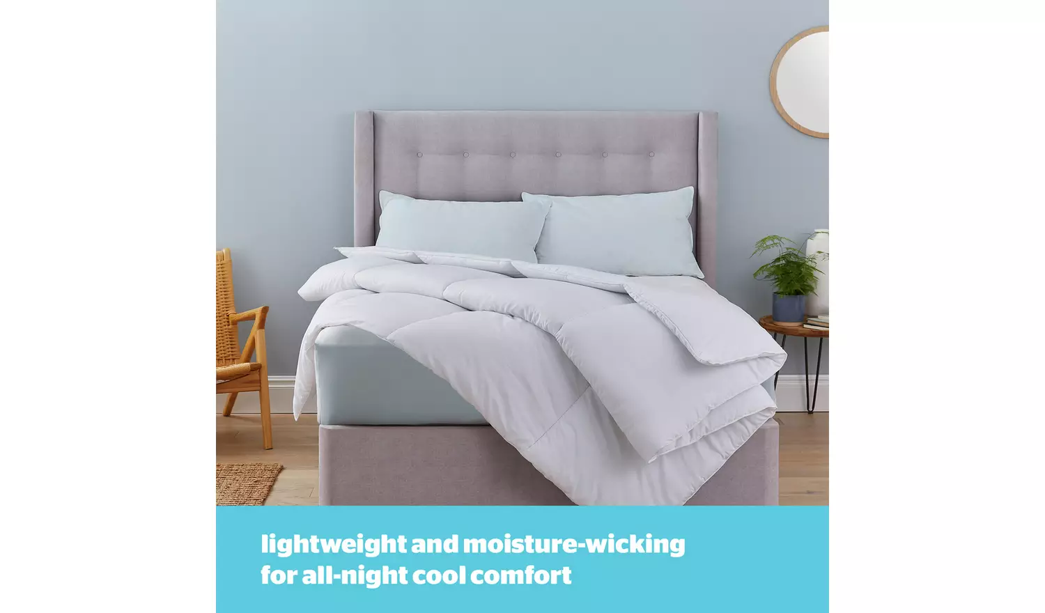 Silentnight Super Cool 7.5 Tog Duvet Set - Single