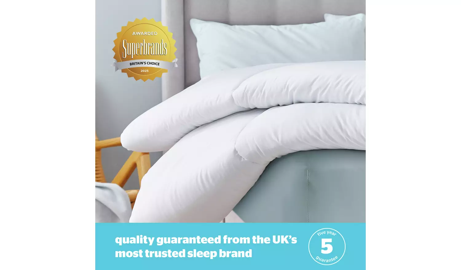 Silentnight Super Cool 7.5 Tog Duvet Set - Single