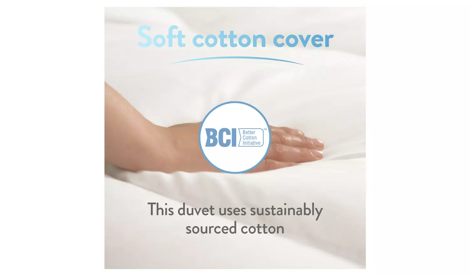 Slumberdown Cotton Comfort 10.5 Tog Duvet - Double