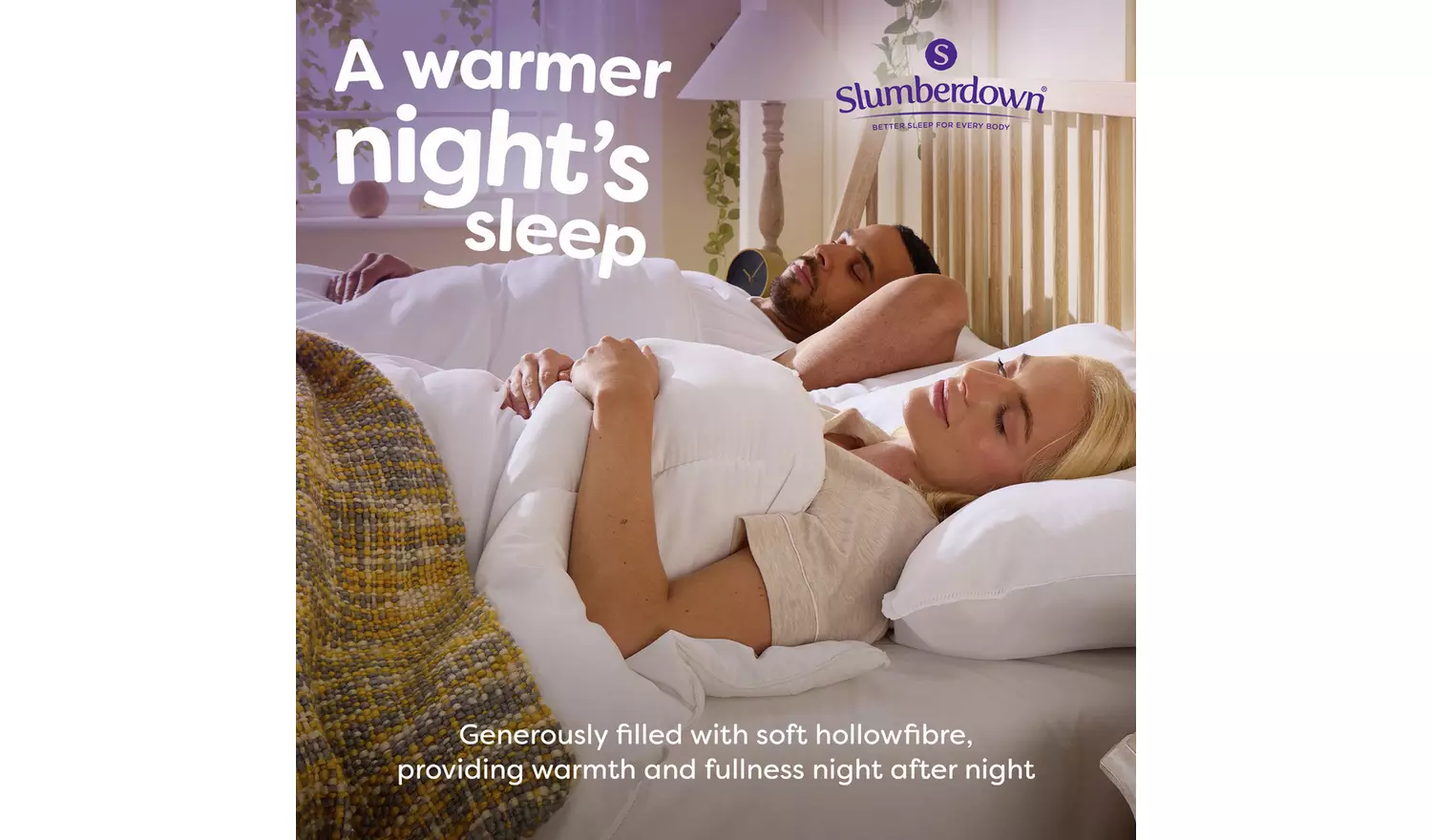 Slumberdown Soft & Huggable 13.5 Tog Duvet - Superking