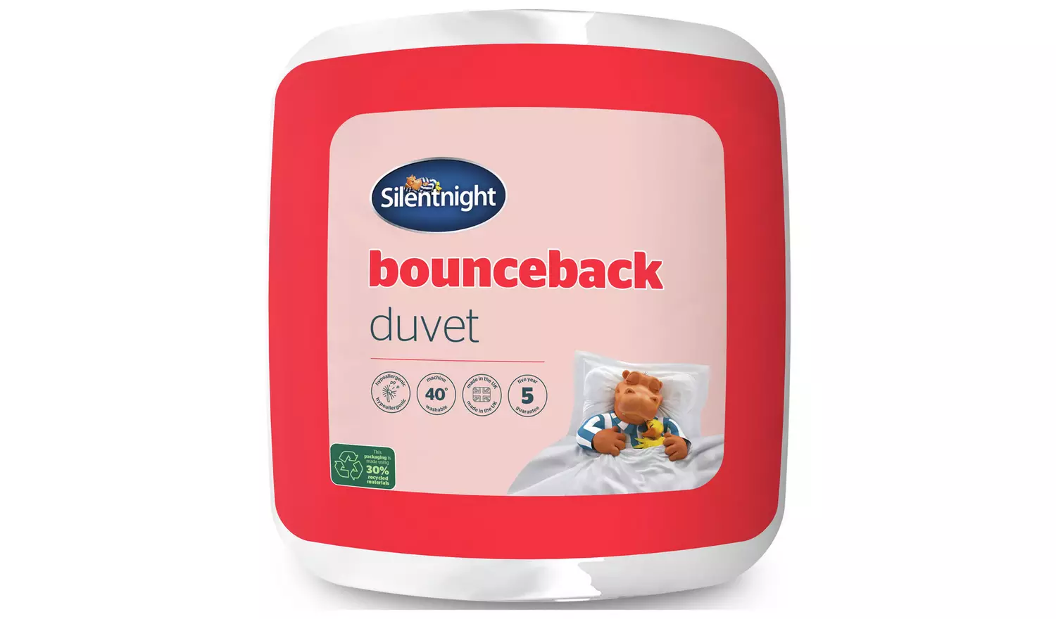 Silentnight Bounceback 13.5 Tog Duvet - Kingsize