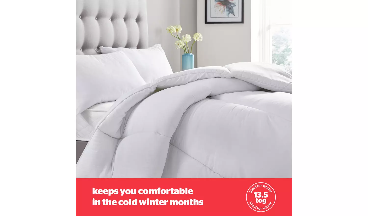 Silentnight Bounceback 13.5 Tog Duvet - Kingsize