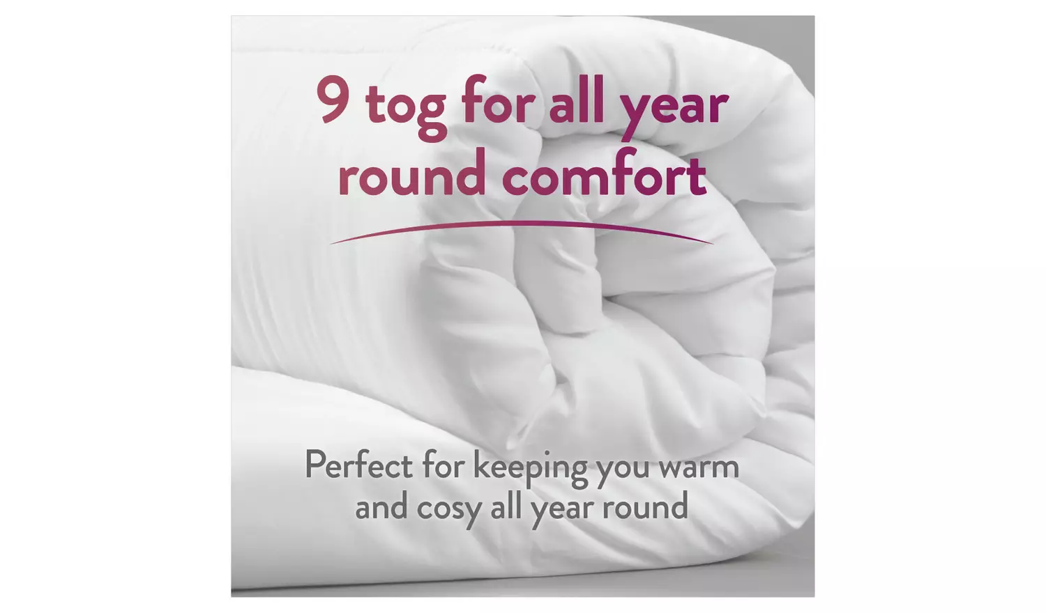 Slumberdown All Seasons 13.5 Tog Duvet - Double