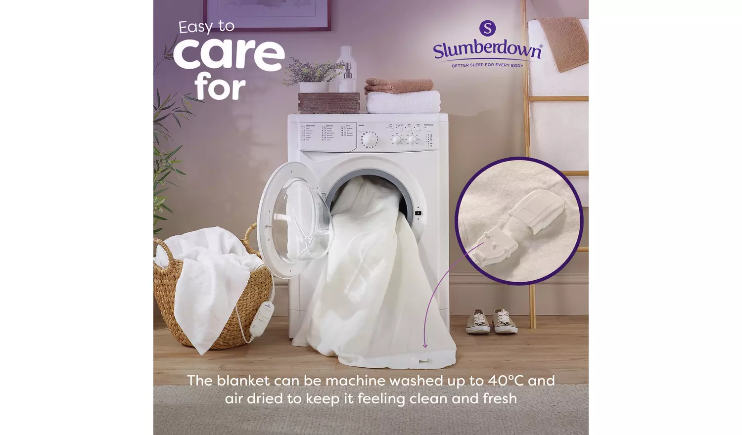 Slumberdown Warm Hugs Electric Blanket - Small Double