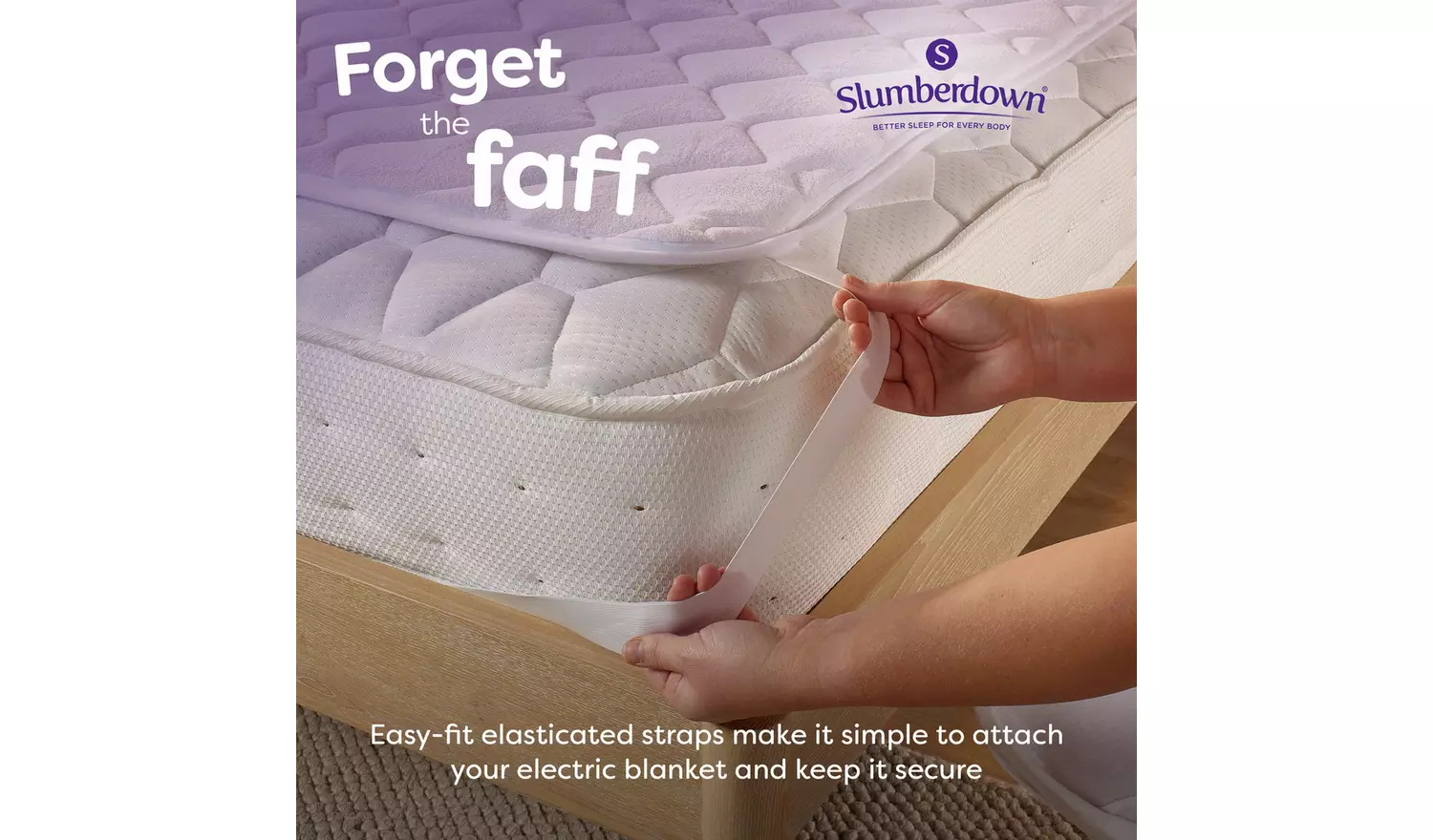 Slumberdown Warm Hugs Electric Blanket-King