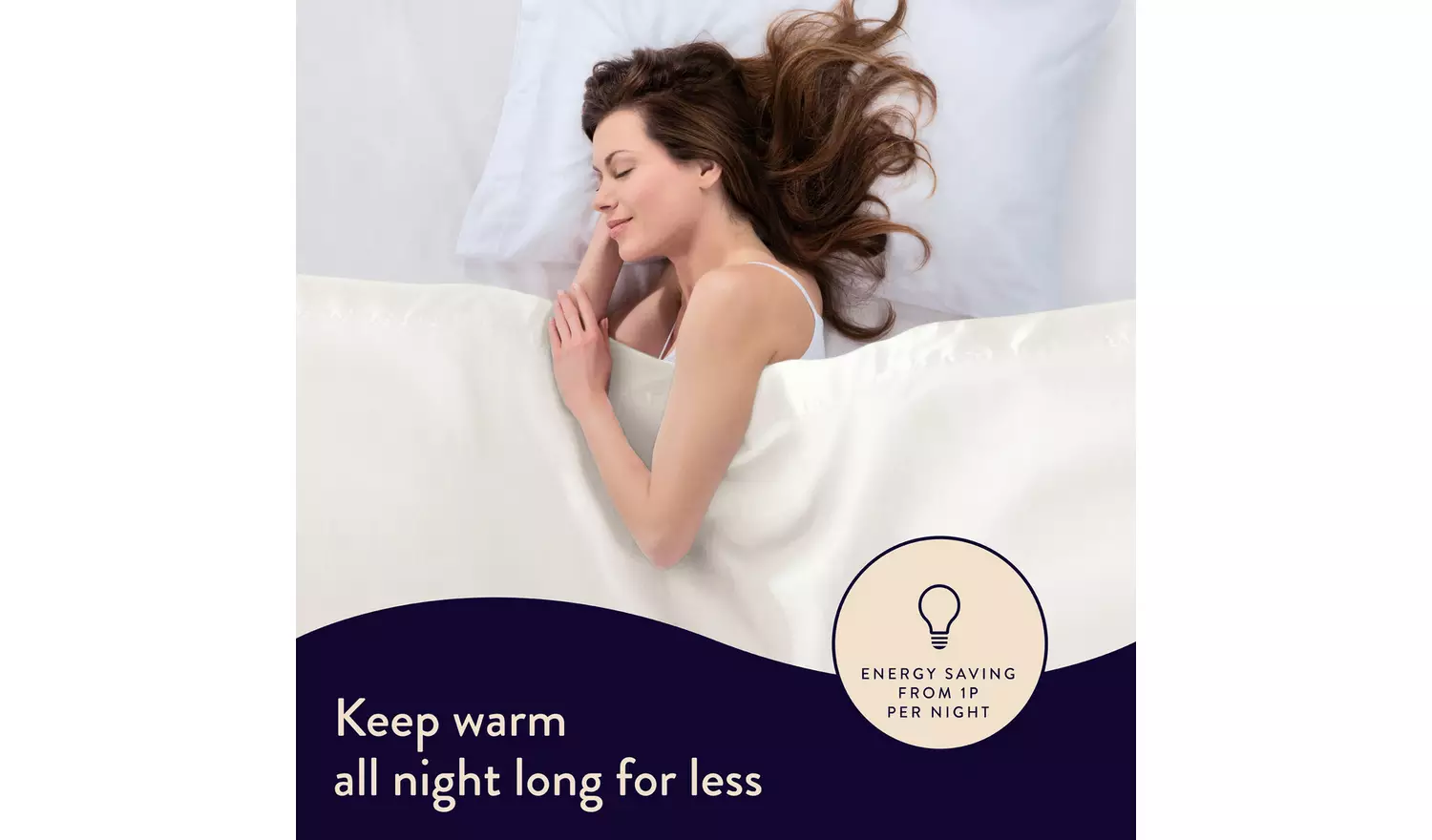 Dreamland Electric Overblanket Dual Control-King