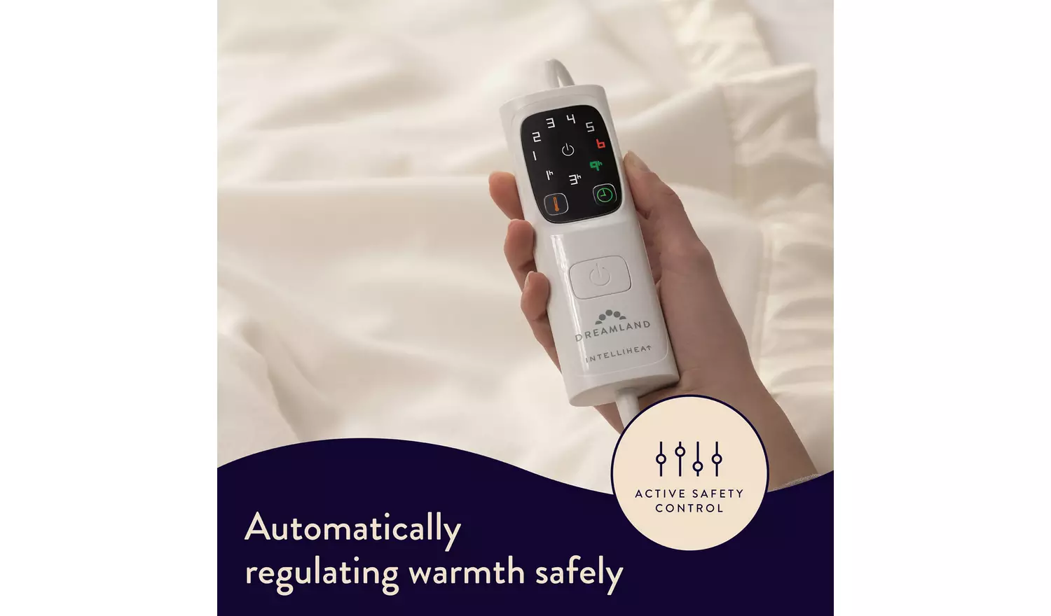 Dreamland Electric Overblanket Dual Control-King