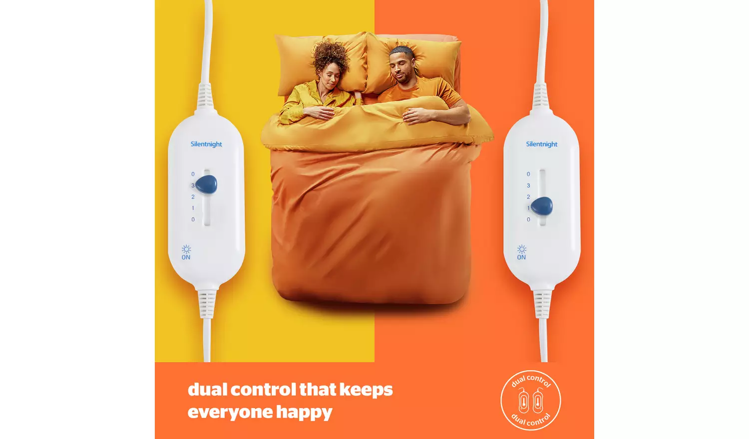 Silentnight Comfort Dual Control Electric Underblanket -King