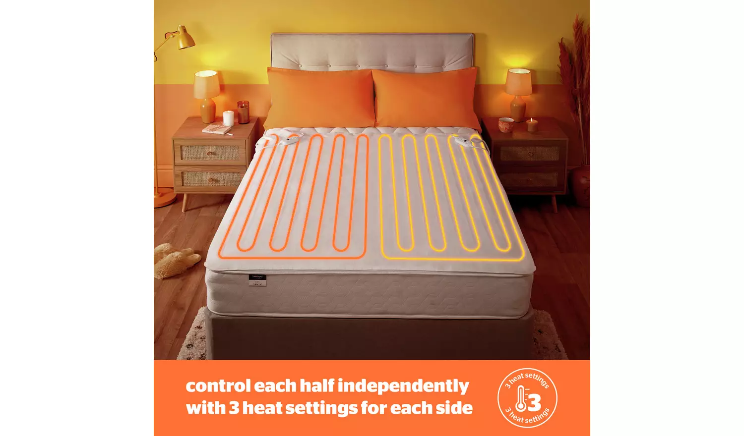 Silentnight Comfort Dual Control Electric Underblanket -King