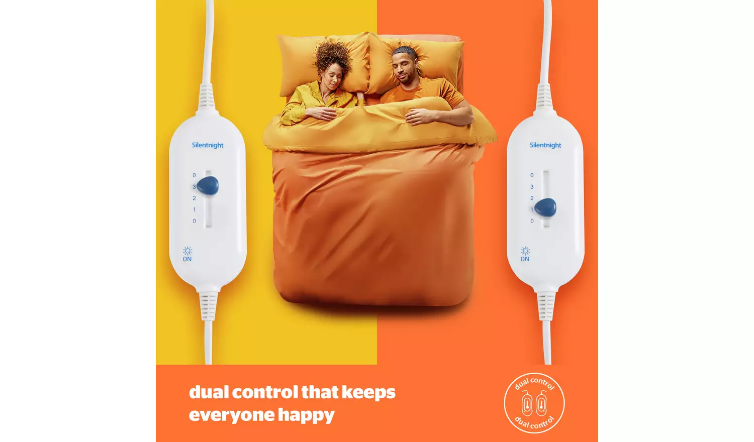 Silentnight Yours & Mine Electric Underblanket - Double