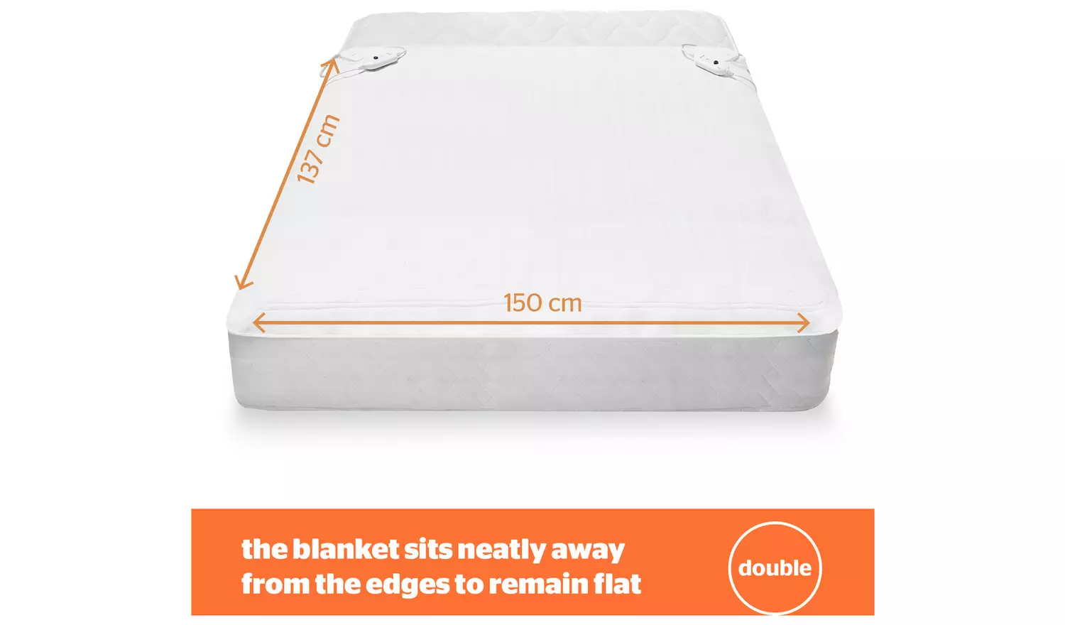 Silentnight Yours & Mine Electric Underblanket - Double